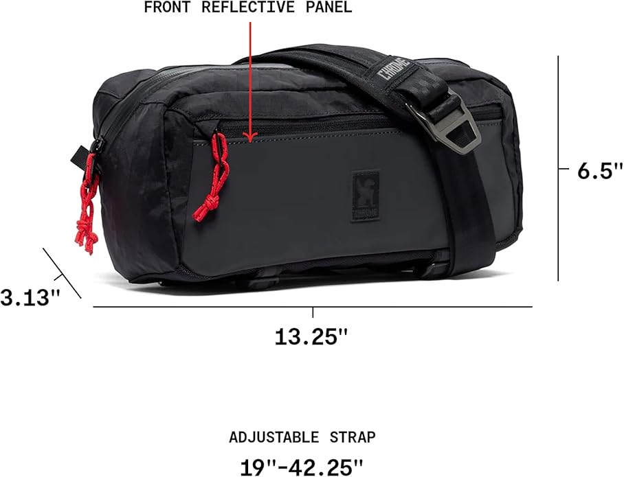 Chrome Industries Mini Kadet Sling Bag – Water Resistant Messenger Crossbody Bag