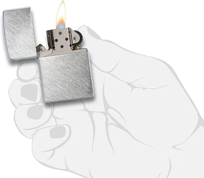 Customized Personalized ZIPPO Classic Windproof Oil Lighter Engraving (Herringbone Sweep)