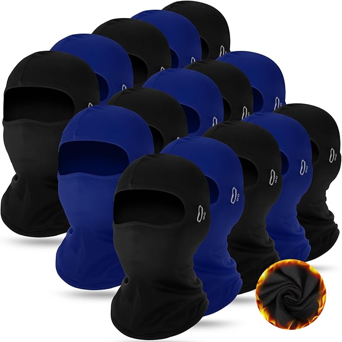 Suhine Winter Balaclava Ski Mask Windproof Thermal Face Mask Cold Weather Balaclava with Reflective Stripe
