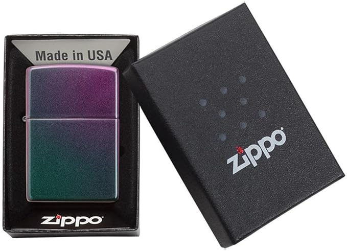 Customized Personalized ZIPPO Classic Windproof Oil Lighter Engraving (Iridescent)