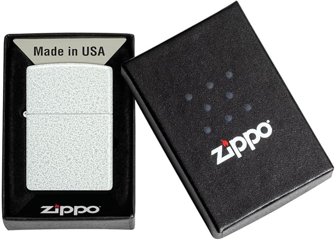 Customized Personalized ZIPPO Classic Windproof Oil Lighter Engraving (Glacier)