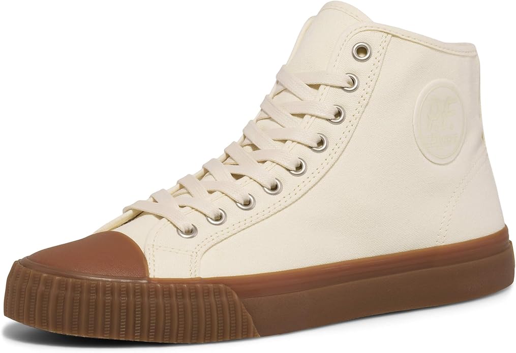 PF Flyers Center High Top Sneakers for Men and Women, Original Canvas Hi-Top Athletic Shoe, Unisex
