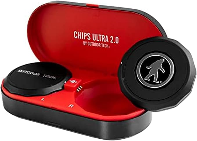 Outdoor Tech - Chips Ultra 2.0 Headphones - True-Wireless Bluetooth Helmet Speakers for Skiing Snowboarding Biking and Power Sports