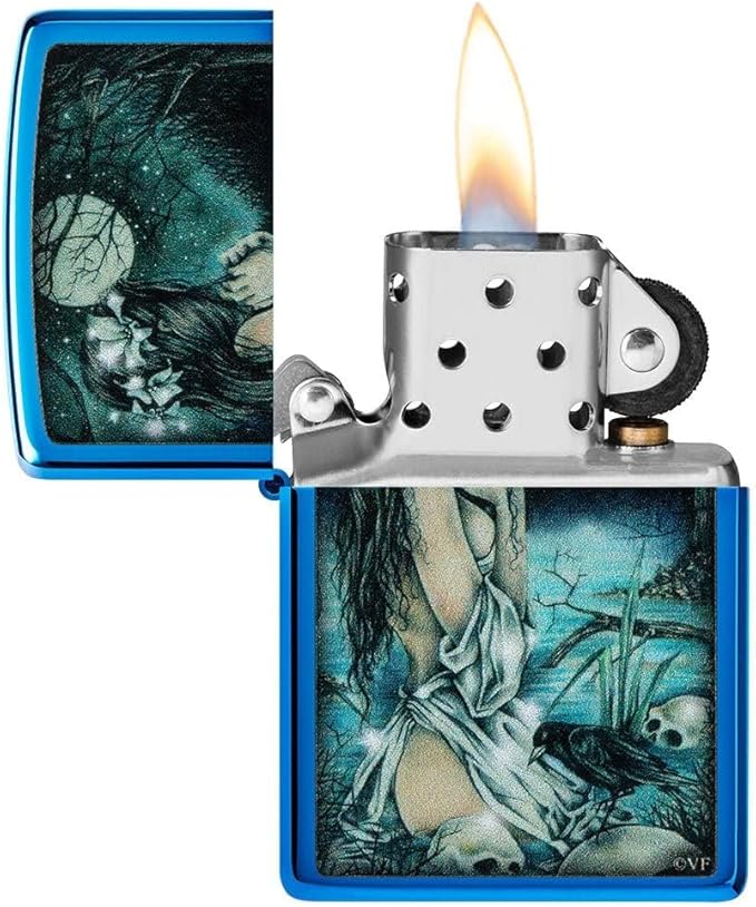Personalized American Classic Elegant Design Lighter Zippo - Free Engraving - Christmas, Halloween & Valentines Day Gift (Victoria)
