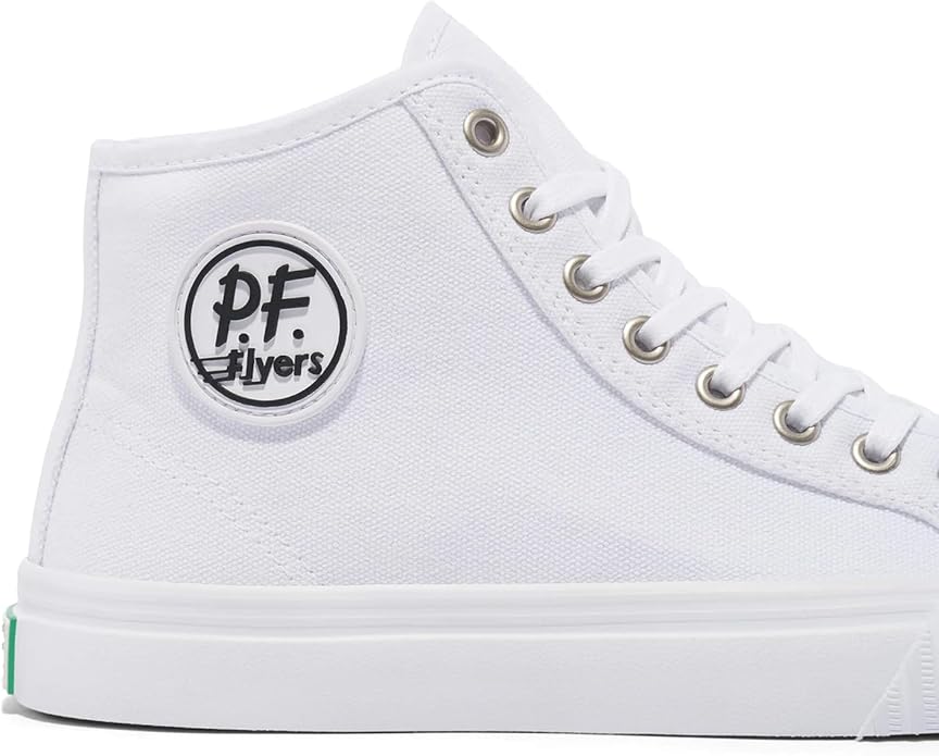 PF Flyers Center High Top Sneakers for Men and Women, Original Canvas Hi-Top Athletic Shoe, Unisex
