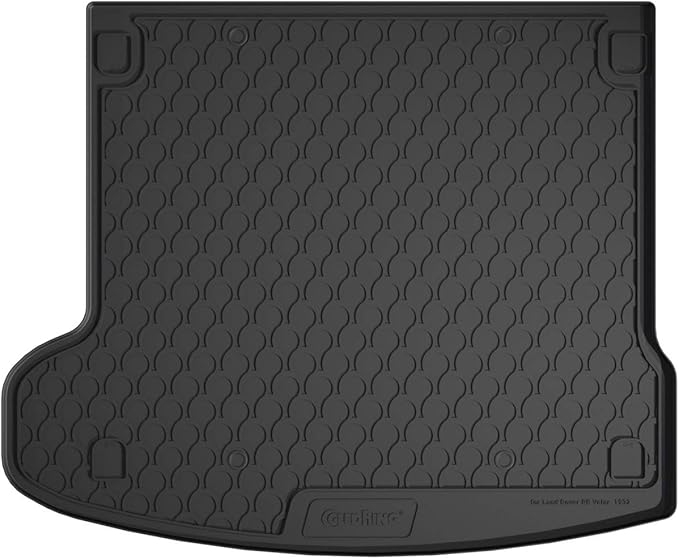 Gledring USA Custom Fit Rubber Mats Combo Pack Intended for Land Rover Range Rover Velar 2018-2025, No Trimming Required, Tailored Custom Fit, All-Weather, Protects from Rain, Mud, & Snow