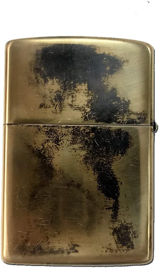 Brass Lighter Case Handmade Gift for Men,Lighter Pouches Protective Storage Case Holder for Father, Boyfriend, Husband Stylish Design for Home Everyday Carry Outdoor Hiking Camping