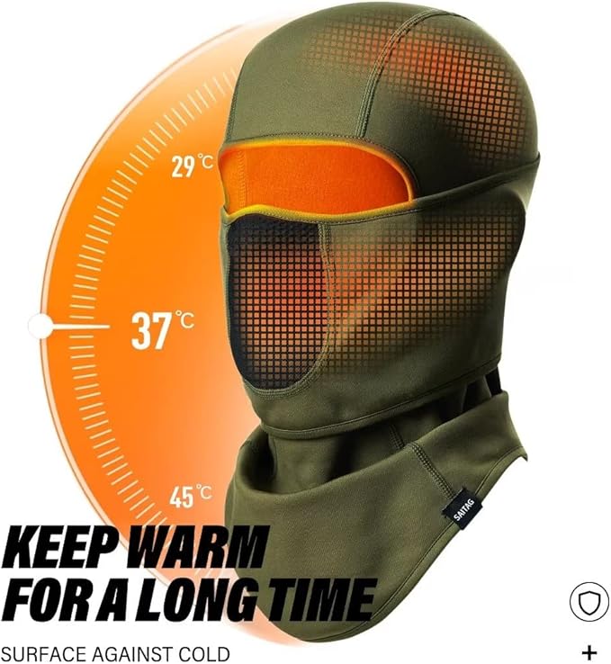 Balaclava Ski Mask Warm Face Mask for Cold Weather Winter Skiing Snowboarding Motorcycling Ice Fishing Men