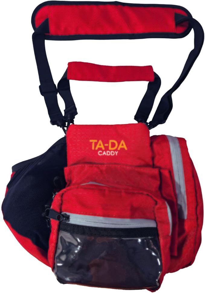 TA-DA Caddy Bag Everywhere you Go | Core Items are Bottle Phone Keys Wallets Etc., so Easy Access and more Convenient than Purse, Carrier, Crossbody, Messenger, Duffle, Fanny, Tote | W-7 H-10 L-10 |