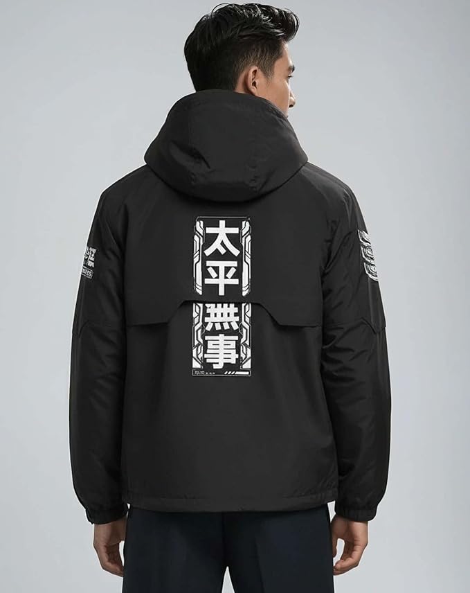 Niepce Inc Japanese Techwear Windbreaker Jackets for Men
