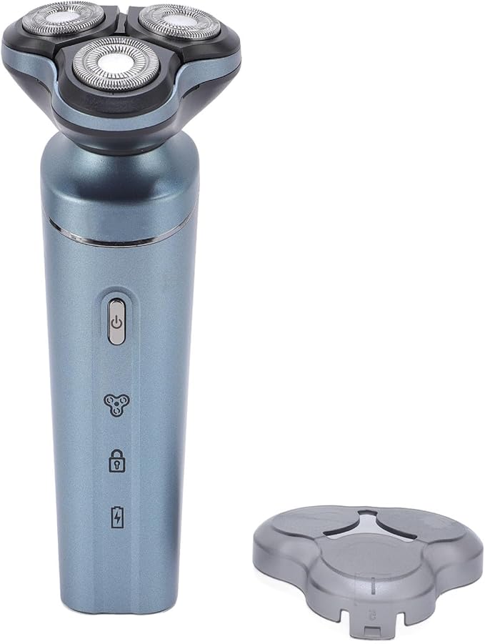 Electric Beard Trimmer Efficient 3 Head Beard Clipper for Men, Full Body Washable Trimmer for Daily Use 600mAh Battery
