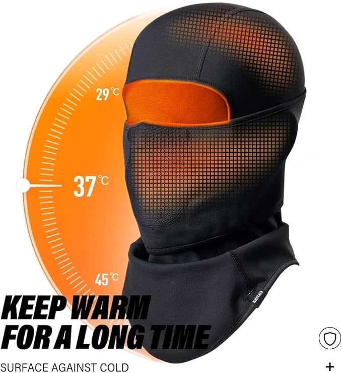 Balaclava Ski Mask Warm Face Mask for Cold Weather Winter Skiing Snowboarding Motorcycling Ice Fishing Men