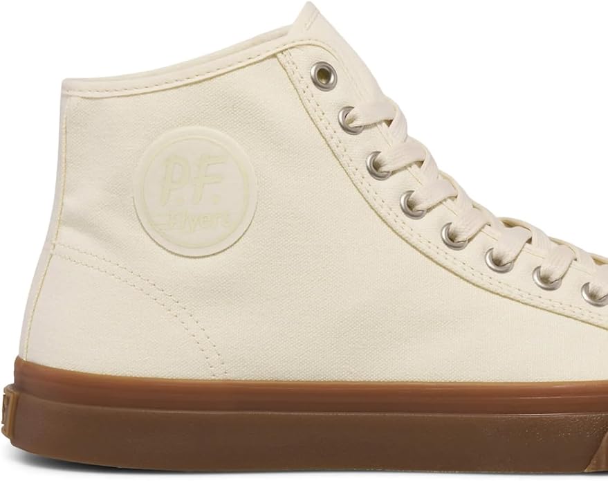 PF Flyers Center High Top Sneakers for Men and Women, Original Canvas Hi-Top Athletic Shoe, Unisex