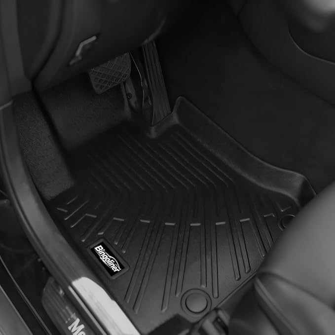 Floor Mats for 2018-2024 Ford Expedition 8 Seats(2 Row Bench Seat), Trunk Mat and Backrest Mat All Weather TPE Protector for Ford Expedition Accessories