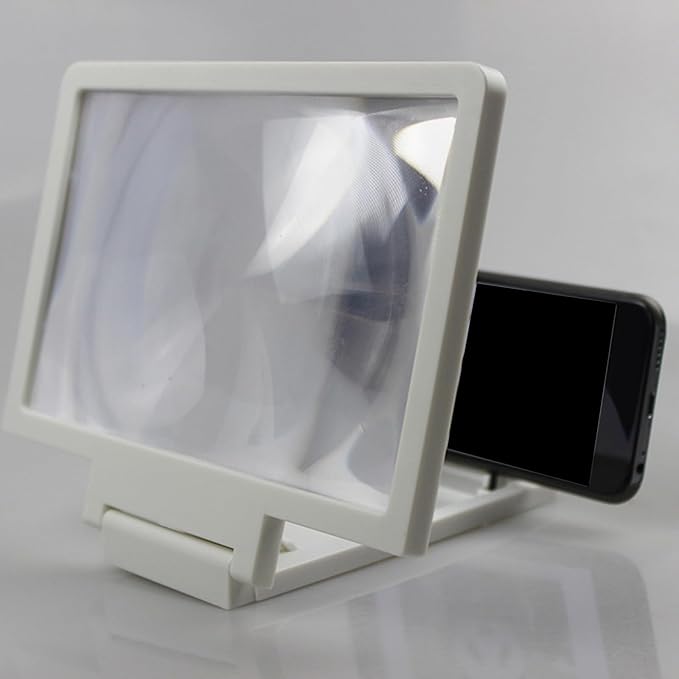 Screen Magnifier for Cell Phone,Phone,Cool Gadgets Video Amplifier Stand Bracket Phones for Smartphones Mobile Phones Dies for Card Making