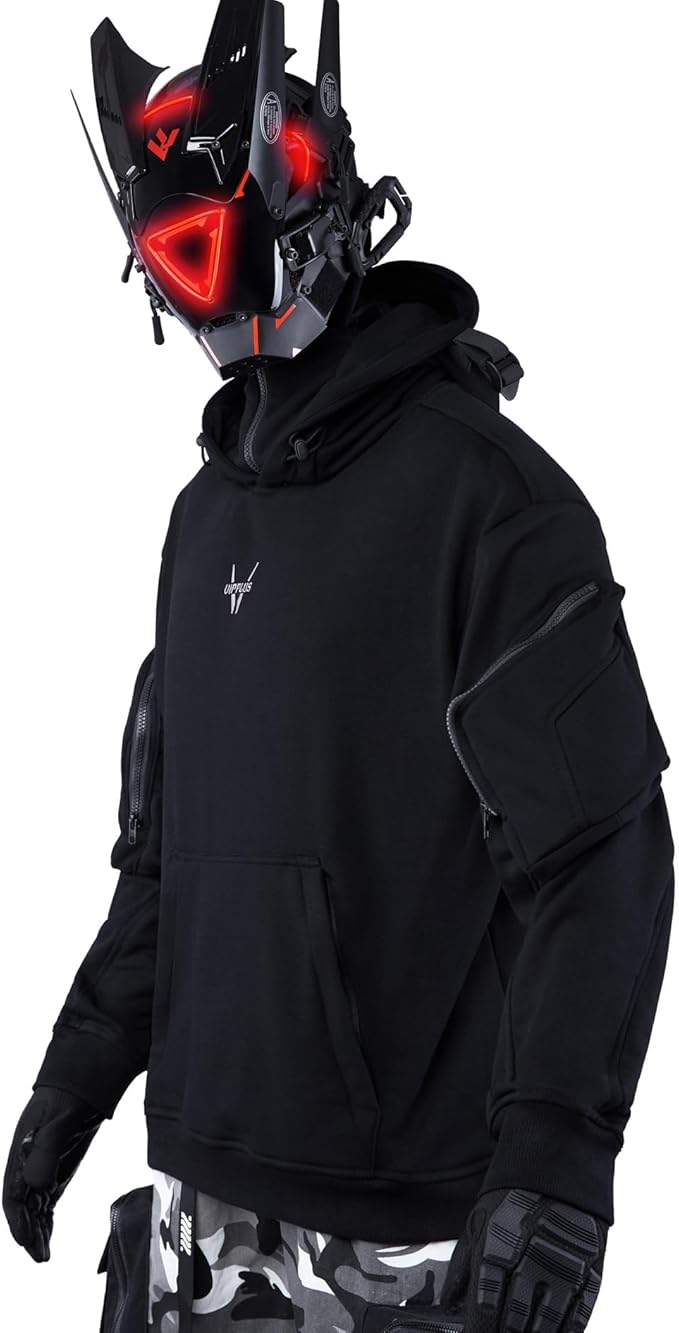 Niepce Inc Japanese Streetwear Men's Techwear Hoodie