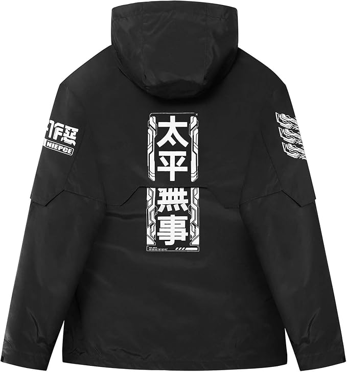 Niepce Inc Japanese Techwear Windbreaker Jackets for Men