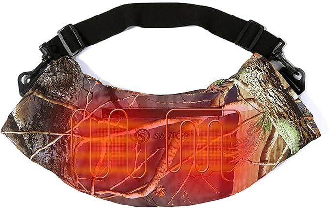 SAVIOR HEAT Heated Hand Muff, Electric Heating Hand Warmer Pouch for Winter Outdoor Hunting Camping Golf Photography