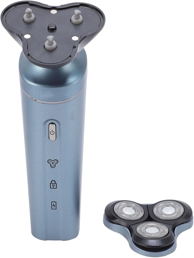 Electric Beard Trimmer Efficient 3 Head Beard Clipper for Men, Full Body Washable Trimmer for Daily Use 600mAh Battery