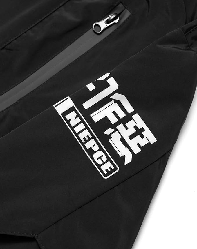 Niepce Inc Japanese Techwear Windbreaker Jackets for Men