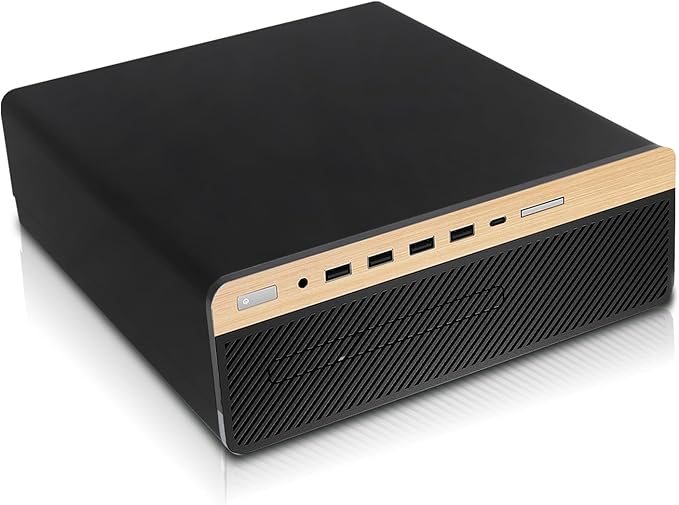 HP Light Single Premium Desktop Computer PC – AMD Processor,16GB RAM,512GB SSD,32 Inch Curved Monitor,RGB Keyboard with AI Copilot Key and Mouse,RGB Soundbar,Windows 11(Renewed)