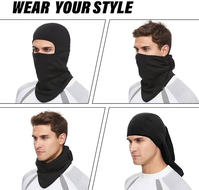 Balaclava Ski Mask Warm Face Mask for Cold Weather Winter Skiing Snowboarding Motorcycling Ice Fishing Men