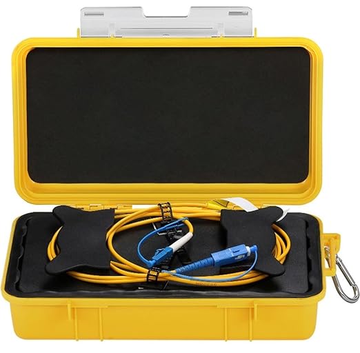 FTTH OTDR Launch Cable Box SC/UPC-LC/UPC 1000 Meters