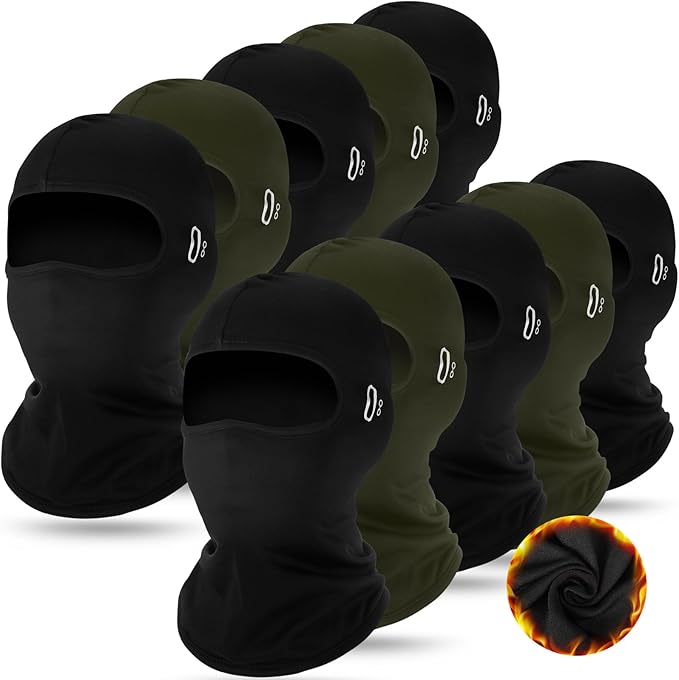 Suhine Winter Balaclava Ski Mask Windproof Thermal Face Mask Cold Weather Balaclava with Reflective Stripe