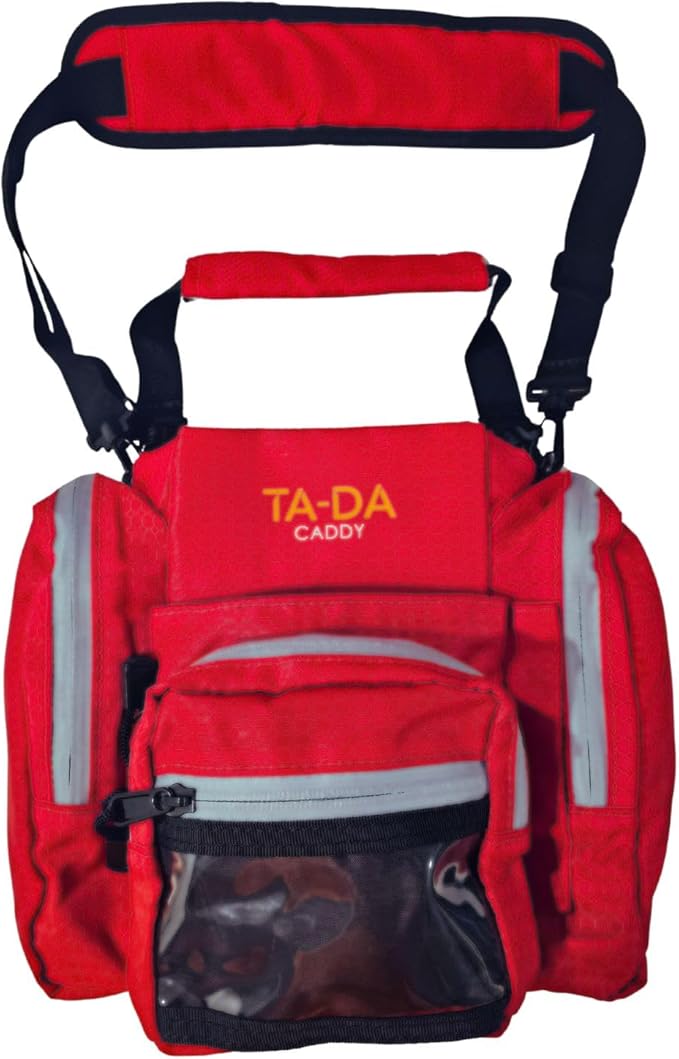 TA-DA Caddy Bag Everywhere you Go | Core Items are Bottle Phone Keys Wallets Etc, so Easy Access and more Convenient than Purse, Carrier, Crossbody, Messenger, Duffle, Fanny, Tote | W-7 H-10 L-10 |