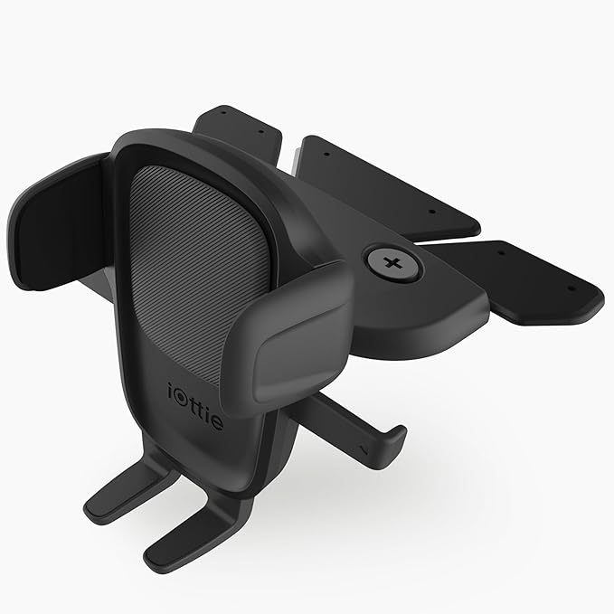 iOttie Easy One Touch Signature CD Slot Mount - Universal Car Phone Holder for iPhone, Google, Samsung, Moto, LG, and all other Smartphones