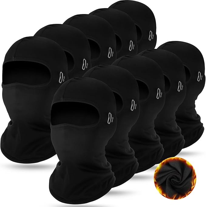 Suhine Winter Balaclava Ski Mask Windproof Thermal Face Mask Cold Weather Balaclava with Reflective Stripe