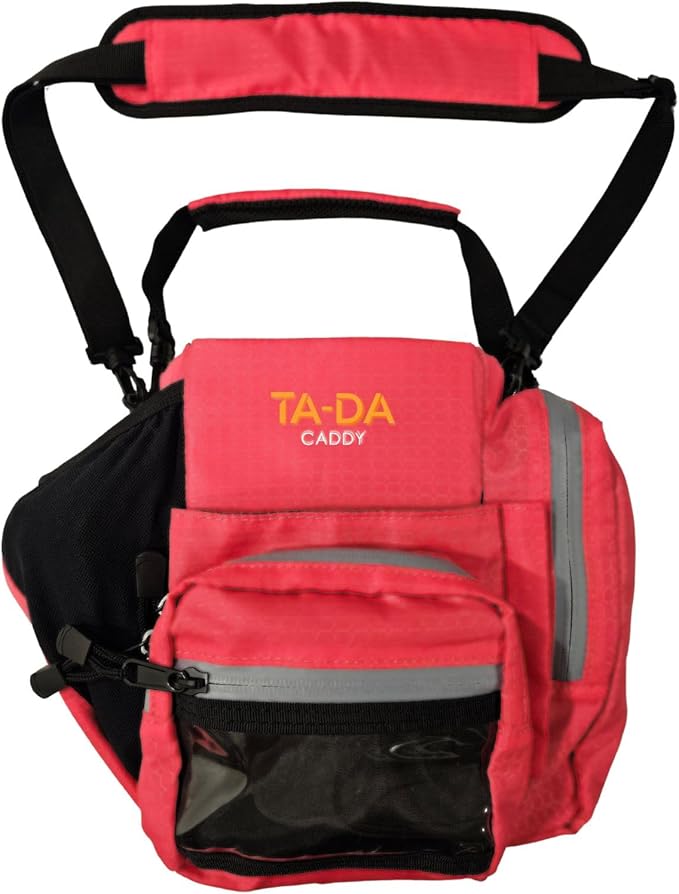 TA-DA Caddy Bag Everywhere you Go | Core Items are Bottle Phone Keys Wallets Etc., so Easy Access and more Convenient than Purse, Carrier, Crossbody, Messenger, Duffle, Fanny, Tote | W-7 H-10 L-10 |