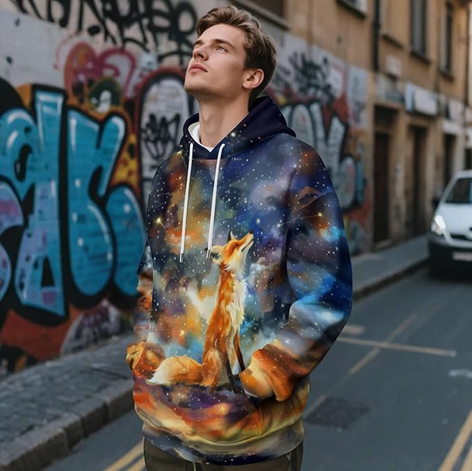 3D Printed Hoodie High Definition Graphic Comfortable and Stylish Unisex Breathable Fabrics Ideal for Casual Wear
