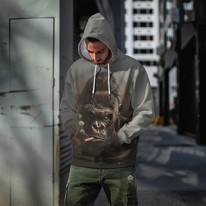 3D Printed Hoodie High Definition Graphic Comfortable and Stylish Unisex Breathable Fabrics Ideal for Casual Wear