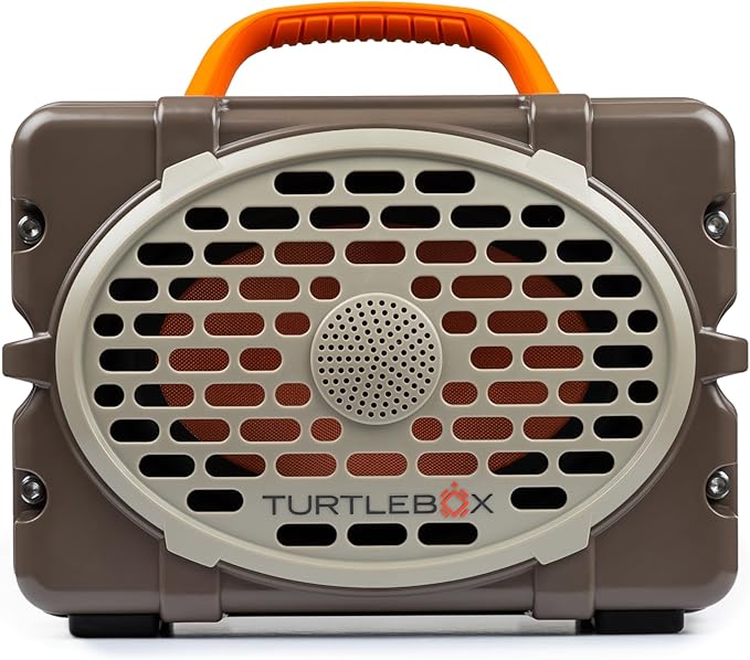 Turtlebox Original Gen 3: Portable Outdoor Bluetooth Speaker – Ultra-Loud (120dB), Waterproof (IP67), Rugged, Impact-Resistant, 3-Day Battery | Party Mode: Unlimited Pairing for Stereo Sound, Delta