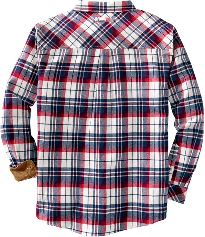 Legendary Whitetails Men's Flannel Shirt Long Sleeve Button Down 100% Cotton