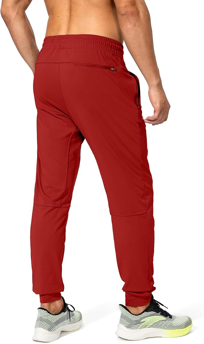 G Gradual Men's Sweatpants with Zipper Pockets Athletic Pants Traning Track Pants Joggers for Men Soccer, Running, Workout