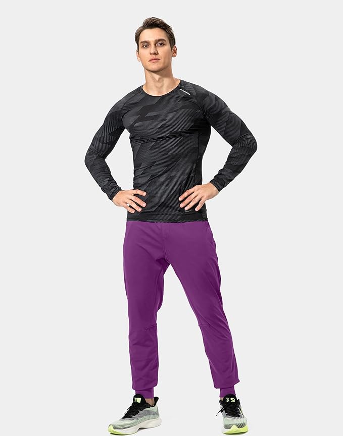 G Gradual Men's Sweatpants with Zipper Pockets Athletic Pants Traning Track Pants Joggers for Men Soccer, Running, Workout
