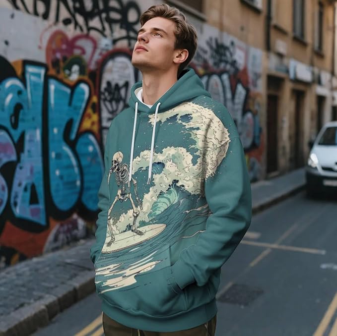 3D Printed Hoodie High Definition Graphic Comfortable and Stylish Unisex Breathable Fabrics Ideal for Casual Wear