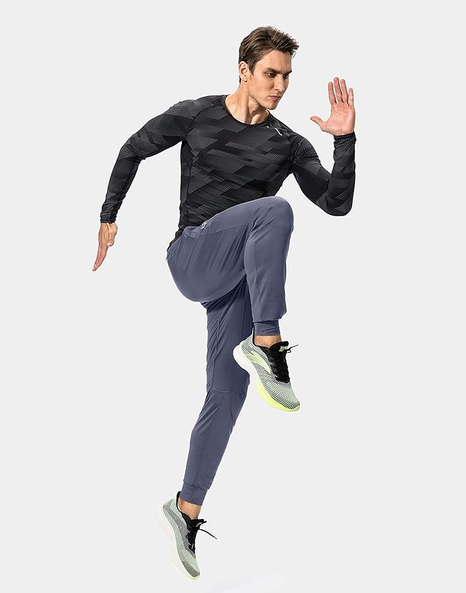 G Gradual Men's Sweatpants with Zipper Pockets Athletic Pants Traning Track Pants Joggers for Men Soccer, Running, Workout