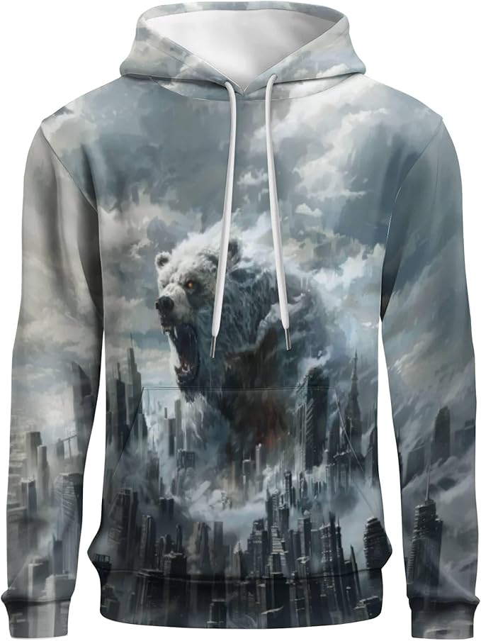 3D Printed Hoodie High Definition Graphic Comfortable and Stylish Unisex Breathable Fabrics Ideal for Casual Wear