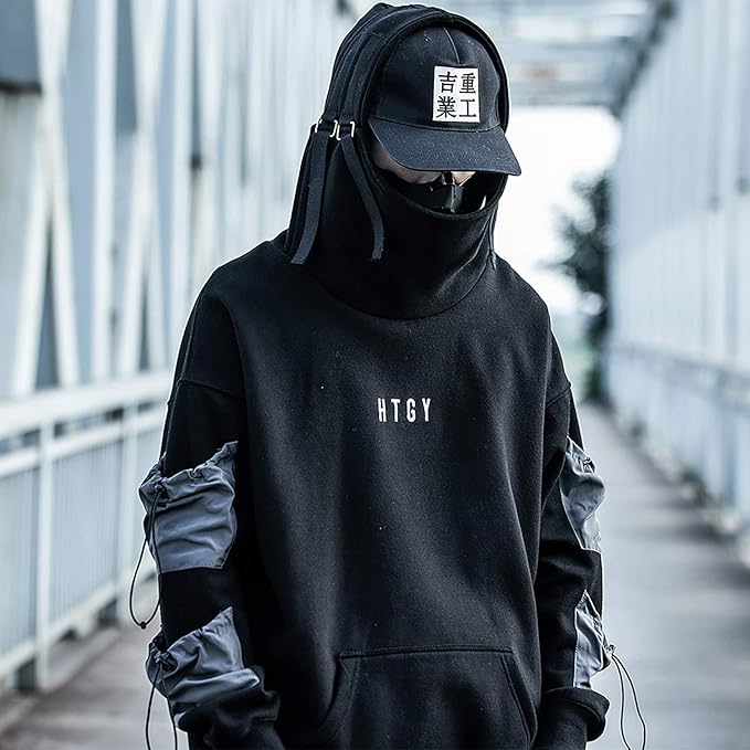 Niepce Inc Japanese Streetwear Men's Techwear Hoodie
