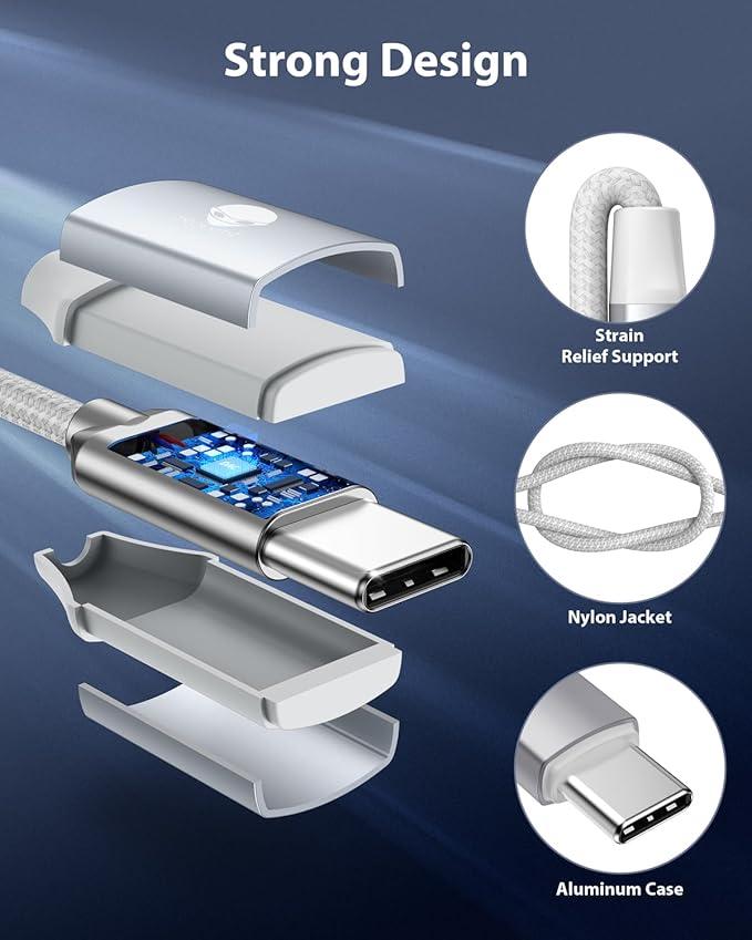Stouchi USB C to 3.5mm Female Adapter, Type C Headphone Audio Jack Cable Cord Hi-Fi Dongle for iPhone 17/16 /15, Pixel 9/8 /7/6, iPad, Samsung Galaxy S25 S24 S23 Ultra- Silver