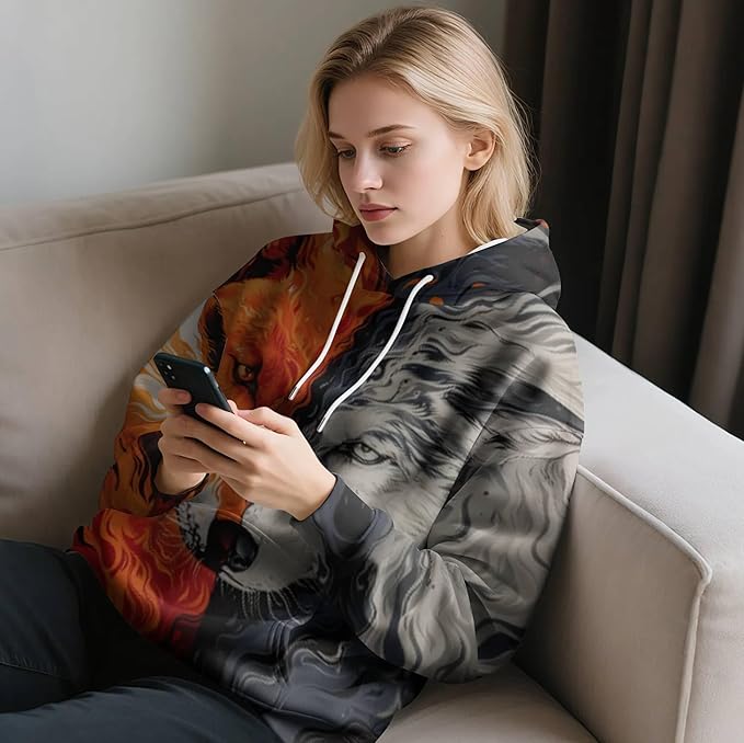 3D Printed Hoodie High Definition Graphic Comfortable and Stylish Unisex Breathable Fabrics Ideal for Casual Wear