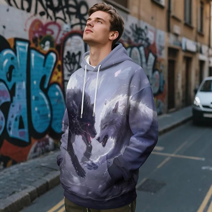 3D Printed Hoodie High Definition Graphic Comfortable and Stylish Unisex Breathable Fabrics Ideal for Casual Wear