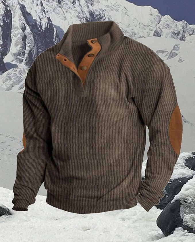 Western Sweatshirts for Men Aztec Retro Pullover Quarter Zip Sweatshirt Mens Stitching Color Fleece Sweatshirt
