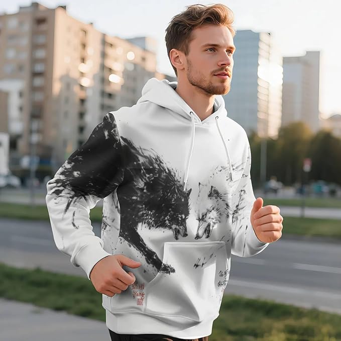 3D Printed Hoodie High Definition Graphic Comfortable and Stylish Unisex Breathable Fabrics Ideal for Casual Wear