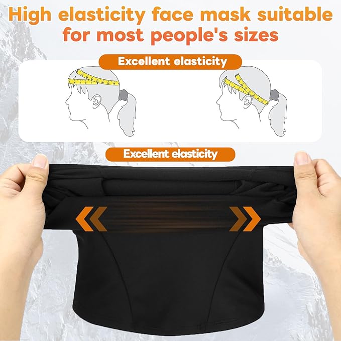 ShinHye Balaclava Ski Mask for Men & Women, Winter Face Mask Cold Weather Windproof Thermal Motorcycle Snowboard Cycling