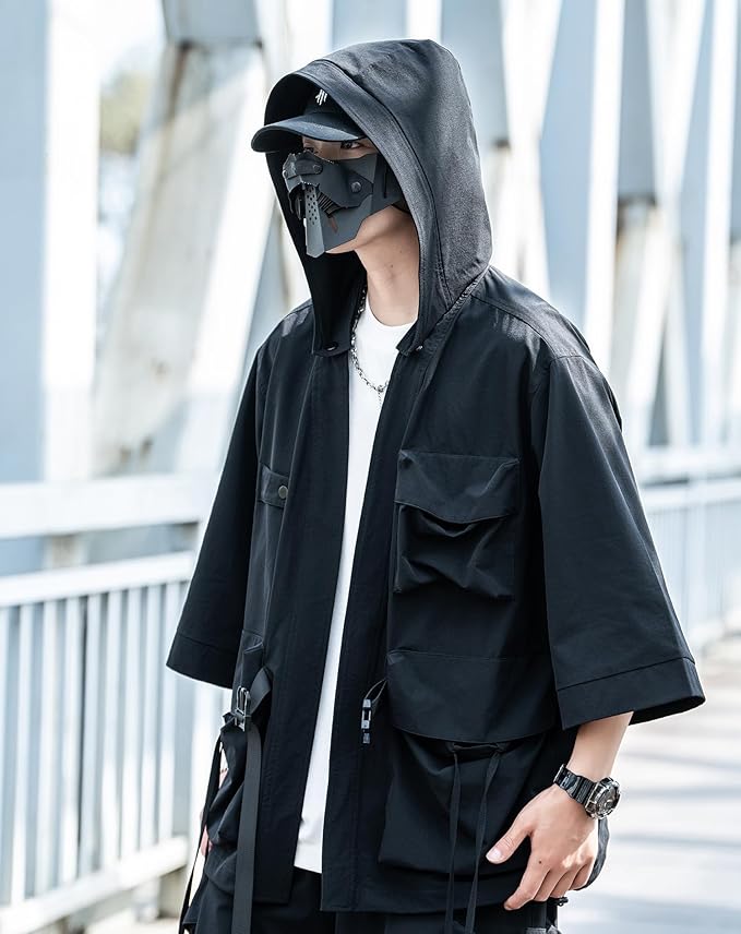 Niepce Inc Japanese Streetwear Techwear Men's Windbreaker Jackets