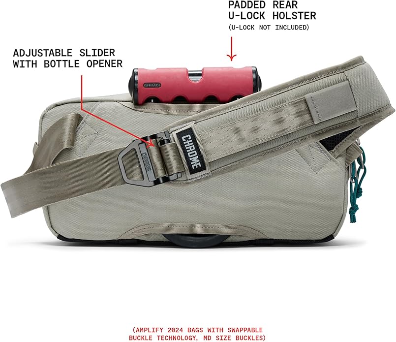 Chrome Industries Mini Kadet Sling Bag – Water Resistant Messenger Crossbody Bag